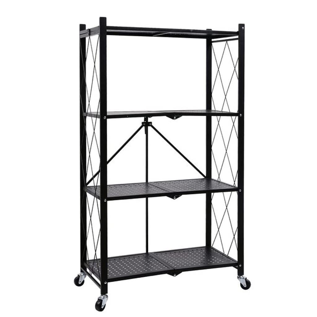 Étagère de rangement pliable en fer Chariot à roulettes en acier Electroshopdakar- Vente en ligne électronique