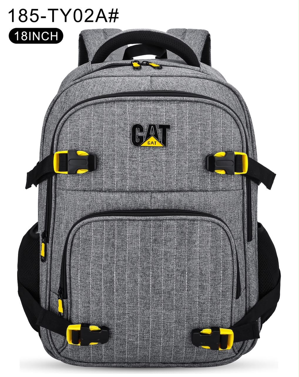 Sac à Dos CAT 18 Pouces Grande Capacité – Style Voyage & Ordinateur Electroshopdakar