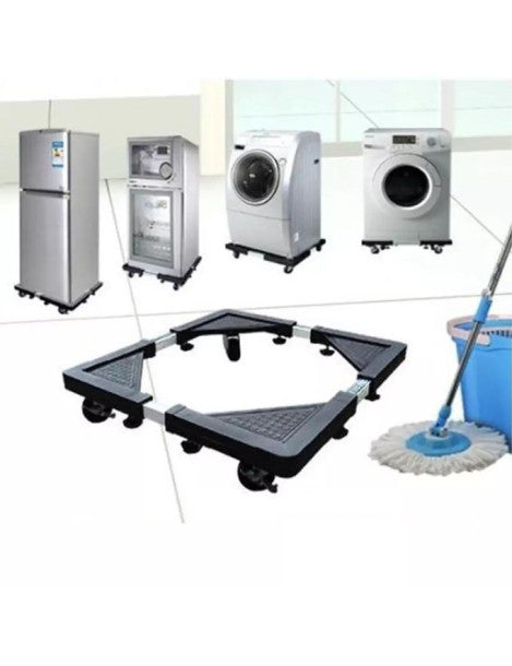 Support Frigo de Grande Capacité à Roulettes - Ajustable de 48 à 57,5 cm Electroshopdakar