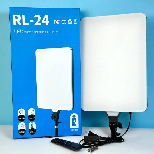 LED RING SELFIE LIGHT RL-24" / SOFT RING LIGHT Electroshopdakar
