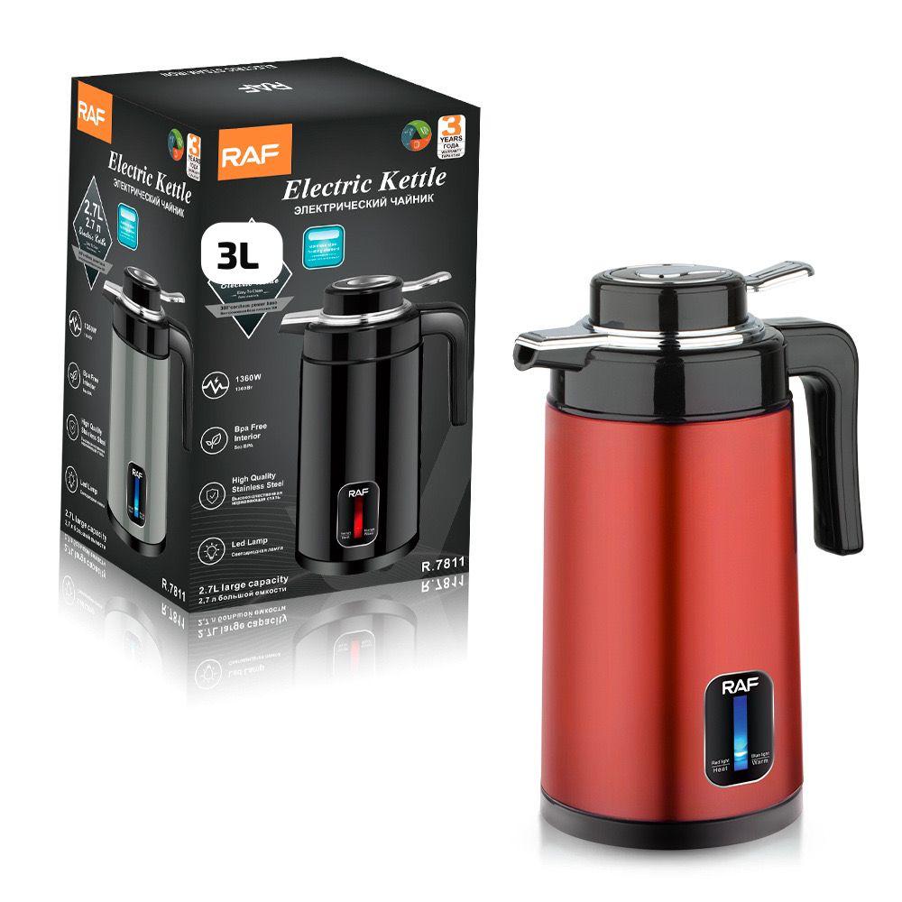 Bouilloire Électrique RAF 3L - Puissante et Durable Electroshopdakar