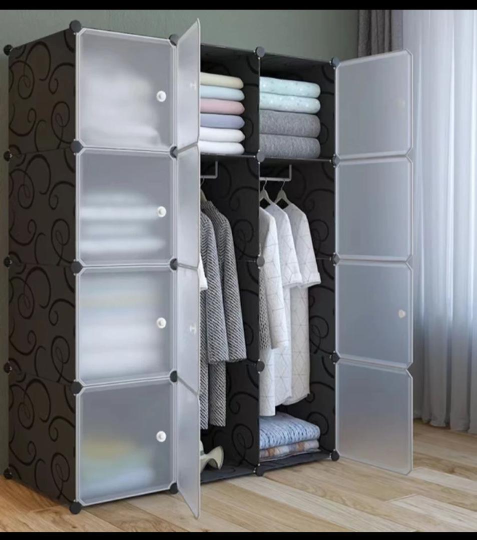 Armoire modulaire pratique en plastique – Rangement élégant et polyvalent Electroshopdakar