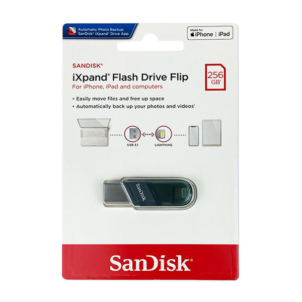 SanDisk iXpand Flash Drive Flip 256Gb Electroshopdakar