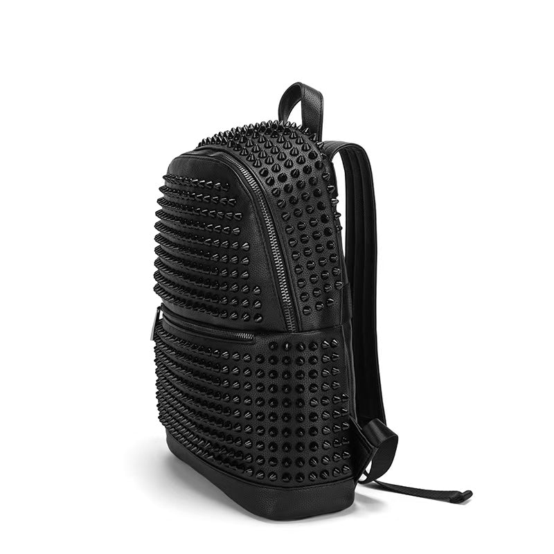 Sac à Dos Noir Clouté Stylé Electroshopdakar