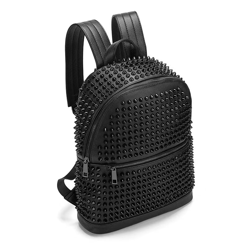 Sac à Dos Noir Clouté Stylé Electroshopdakar