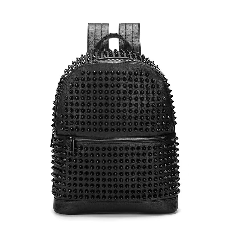 Sac à Dos Noir Clouté Stylé Electroshopdakar