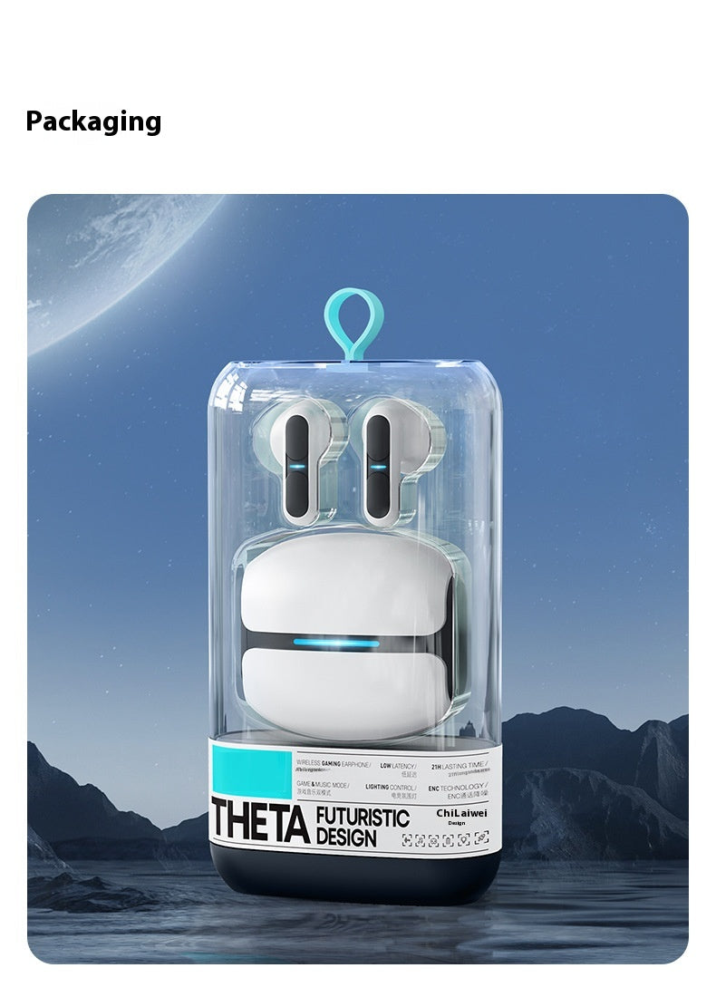 Écouteurs Bluetooth 5.3 Sans Fil LangsGenre Theta avec Réduction de Bruit – Son Haute Qualité Electroshopdakar