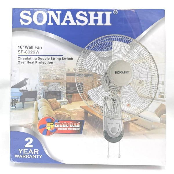 VENTILO MURALE SONASHI SF-8029W Electroshopdakar