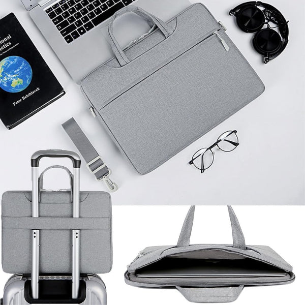 Sacoche Ordinateur Portable 15,6″ – Housse Laptop Imperméable avec Bandoulière Electroshopdakar