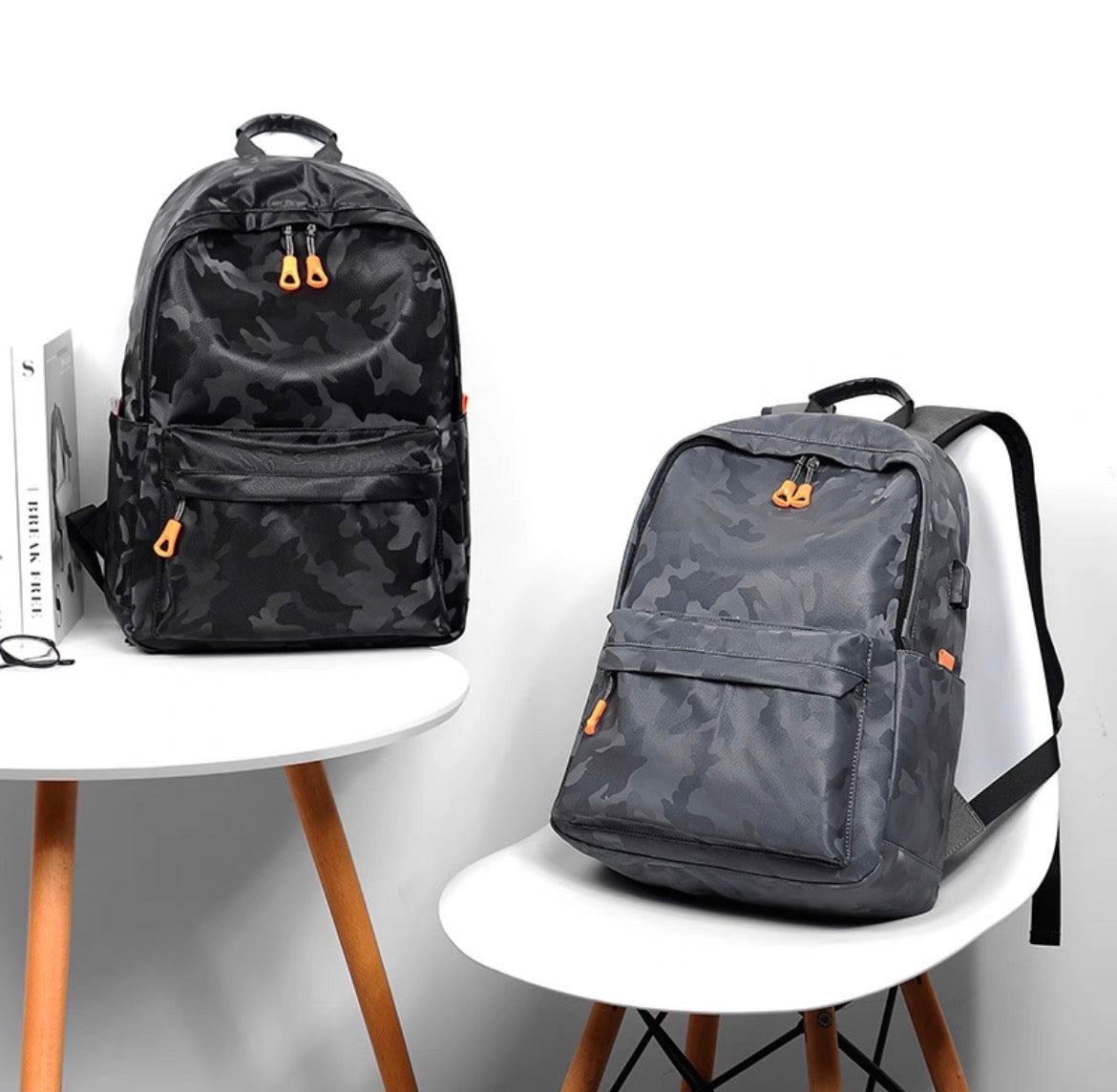 Sac à Dos Camouflage Gris Multifonction – Grande Capacité Electroshopdakar