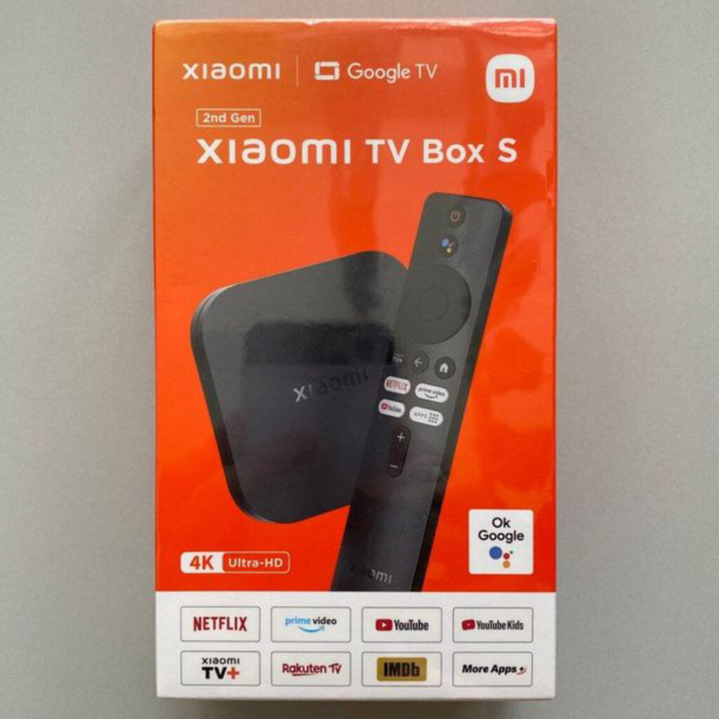 Xiaomi TV Box S 4K Ultra HD - 2e Génération avec Google TV Electroshopdakar