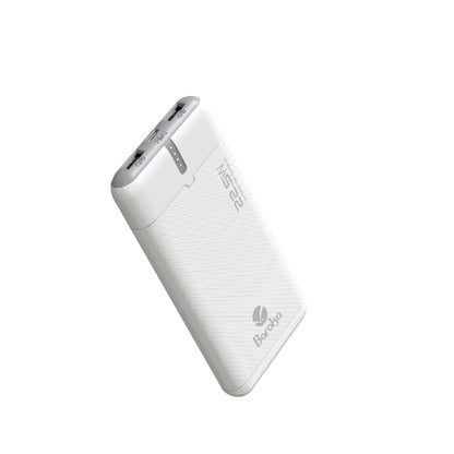 Power Bank Baraka 20000mAh 22.5W Blanc avec Port USB et Type-C - Charge Rapide Electroshopdakar