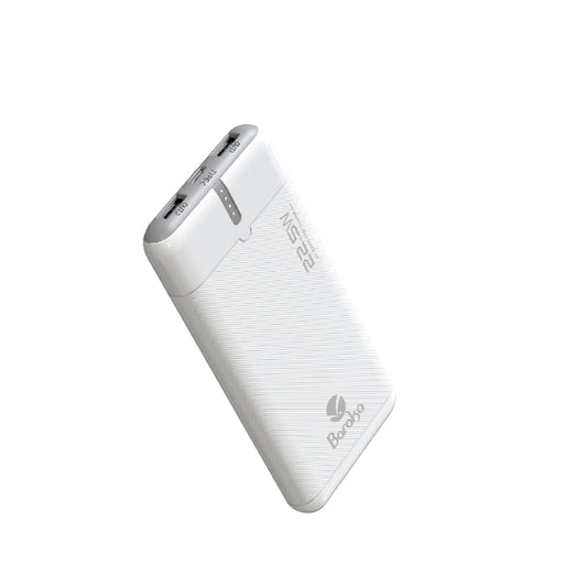 Power Bank Baraka 20000mAh 22.5W Blanc avec Port USB et Type-C - Charge Rapide Electroshopdakar