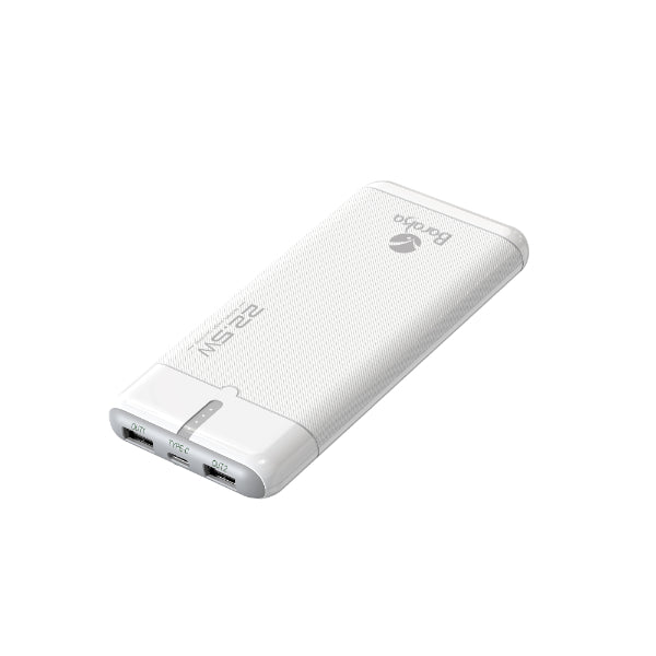 Power Bank Baraka 20000mAh 22.5W Blanc avec Port USB et Type-C - Charge Rapide Electroshopdakar