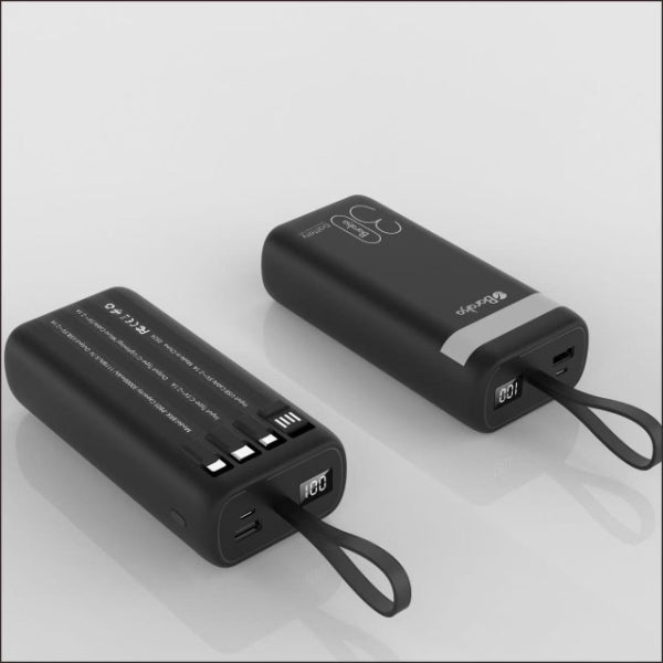 Power Bank Baraka BRK-PB05 avec Câbles Intégrés Electroshopdakar
