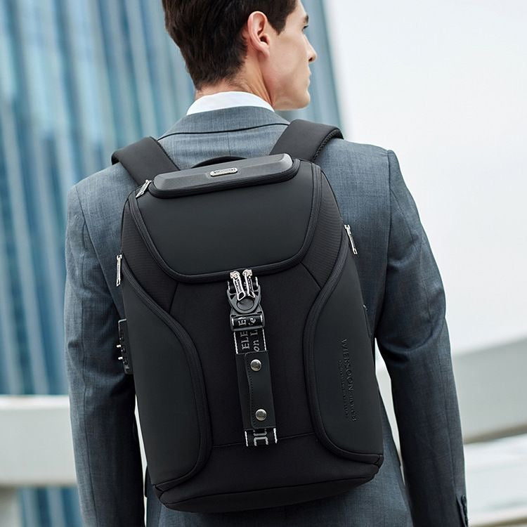 Sac à Dos Homme Professionnel 46 cm – Grand Format, Multifonction avec Port USB Electroshopdakar