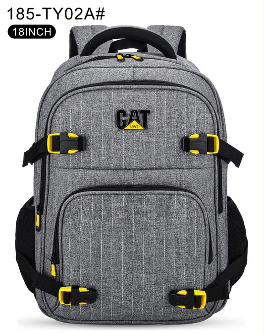 Sac à Dos CAT 18 Pouces Grande Capacité – Style Voyage & Ordinateur Electroshopdakar