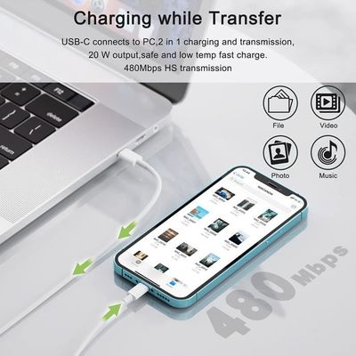 Chargeur Rapide USB C pour iPhone - 20W PD Type C avec Câble Inclus Electroshopdakar