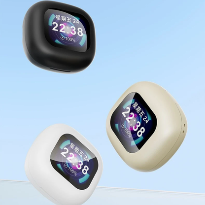 Écouteurs Bluetooth Sport avec Écran LED – Confort & Affichage Intelligent Electroshopdakar