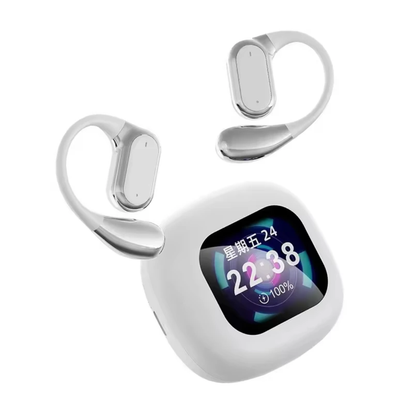 Écouteurs Bluetooth Sport avec Écran LED – Confort & Affichage Intelligent Electroshopdakar