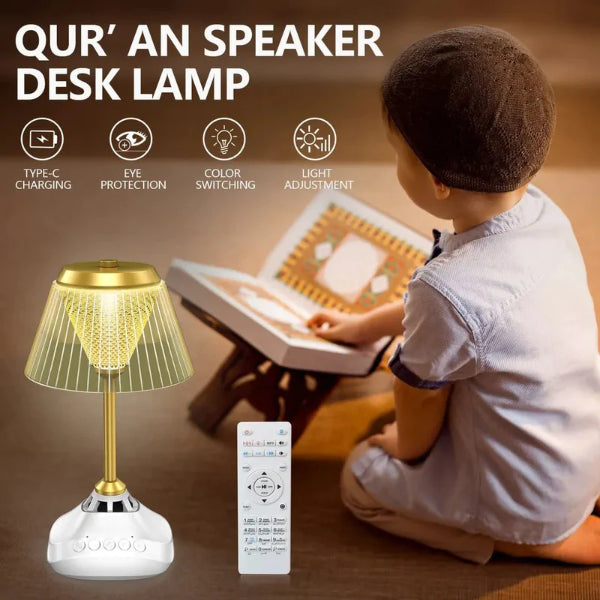 EQUANTU DESK LAMP QUR'AN SPEAKER SQ918 SQ-918 / RADIO CORAN/QURAN Electroshopdakar